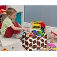 thumbnail image 2 of DDBASKET Rectangular Football Baskets Kids Storage Bins Baby Boy Basket Kids Toy Storage Bin Organizer Box Football Room Decor for Home(Football Basket), 2 of 7