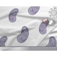 thumbnail image 2 of Soimoi Polyester Crepe Fabric Paisley Block Print Fabric by The Yard 42 Inch Wide, 2 of 3