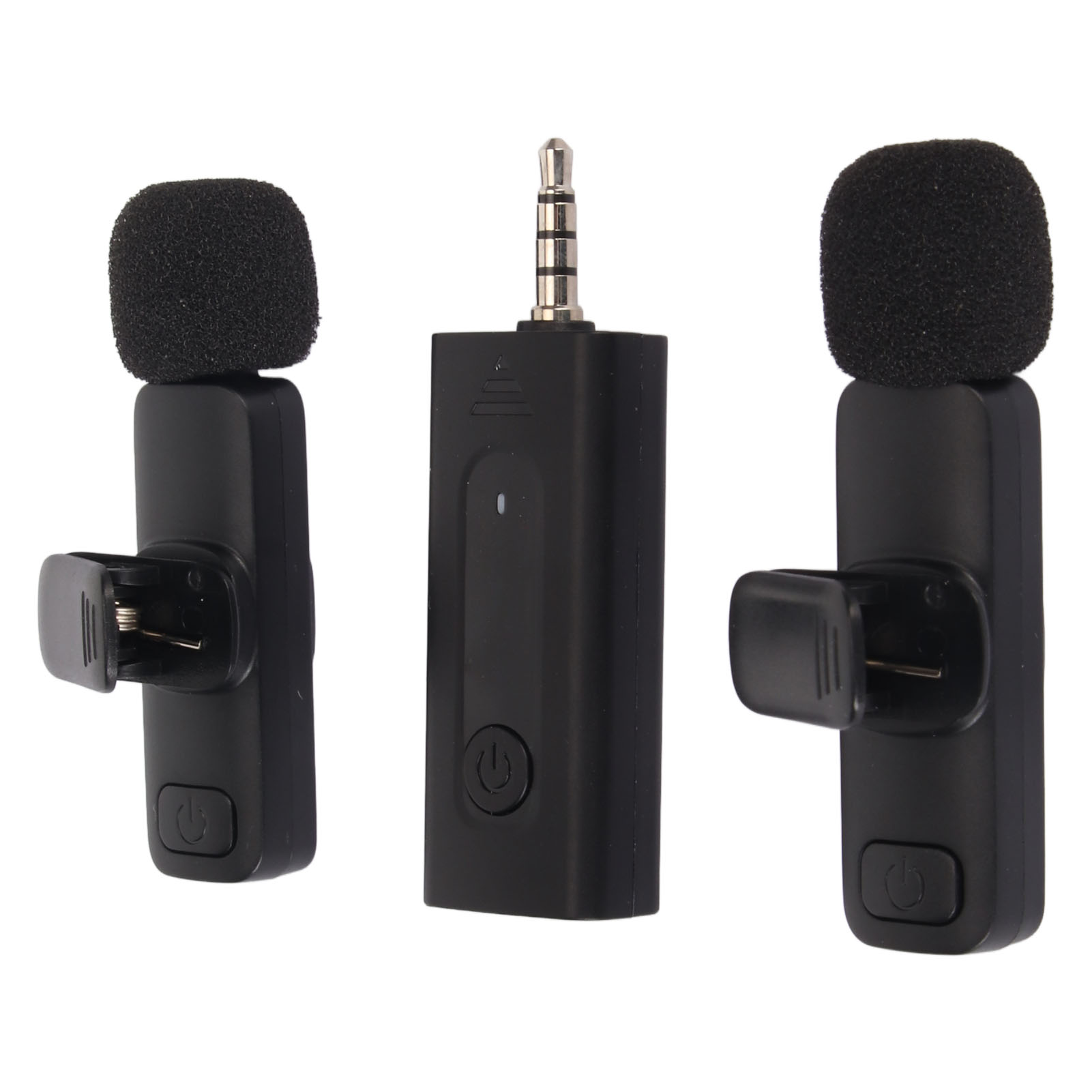 Wireless Lavalier Microphone,Wireless Lavalier Lapel Microphone Wireless Microphone Wireless Lavalier Lapel Mic Multi-Functional