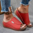 thumbnail image 2 of DXOUPM Sandals for Women Wedge Comfortable Breathable Open Toe Casual Beach Summer Sandals, 2 of 4