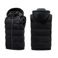 thumbnail image 3 of Electric Heated Hoodie Vest 2 Switches 9 Heating Zones Heated Jacket, 3 of 8