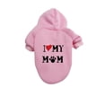 thumbnail image 2 of LSLJS Dogs Sweatshirt Pet Supplies Dog Clothes Fleece Cloth Mommy Pet Sweater Teddy Clothes Spring Fall Winter, Polyester Pet Sweatshirt, 2 of 6