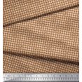 thumbnail image 2 of Soimoi Moss Georgette Fabric Geometric Small Print Fabric by The Yard 42 Inch Wide, 2 of 3