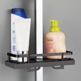 thumbnail image 1 of LSLJS Square Rod Shower Rack Punch-Free Shower Caddy Shelves Slide Bar for Shower Head, Shampoo, Soap Holdersuitcase, with Stainless Steel Guardrail, Shower Shelves W, 1 of 1