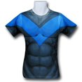 thumbnail image 1 of Nightwing Sublimated Costume T-Shirt-3XLarge, 1 of 8