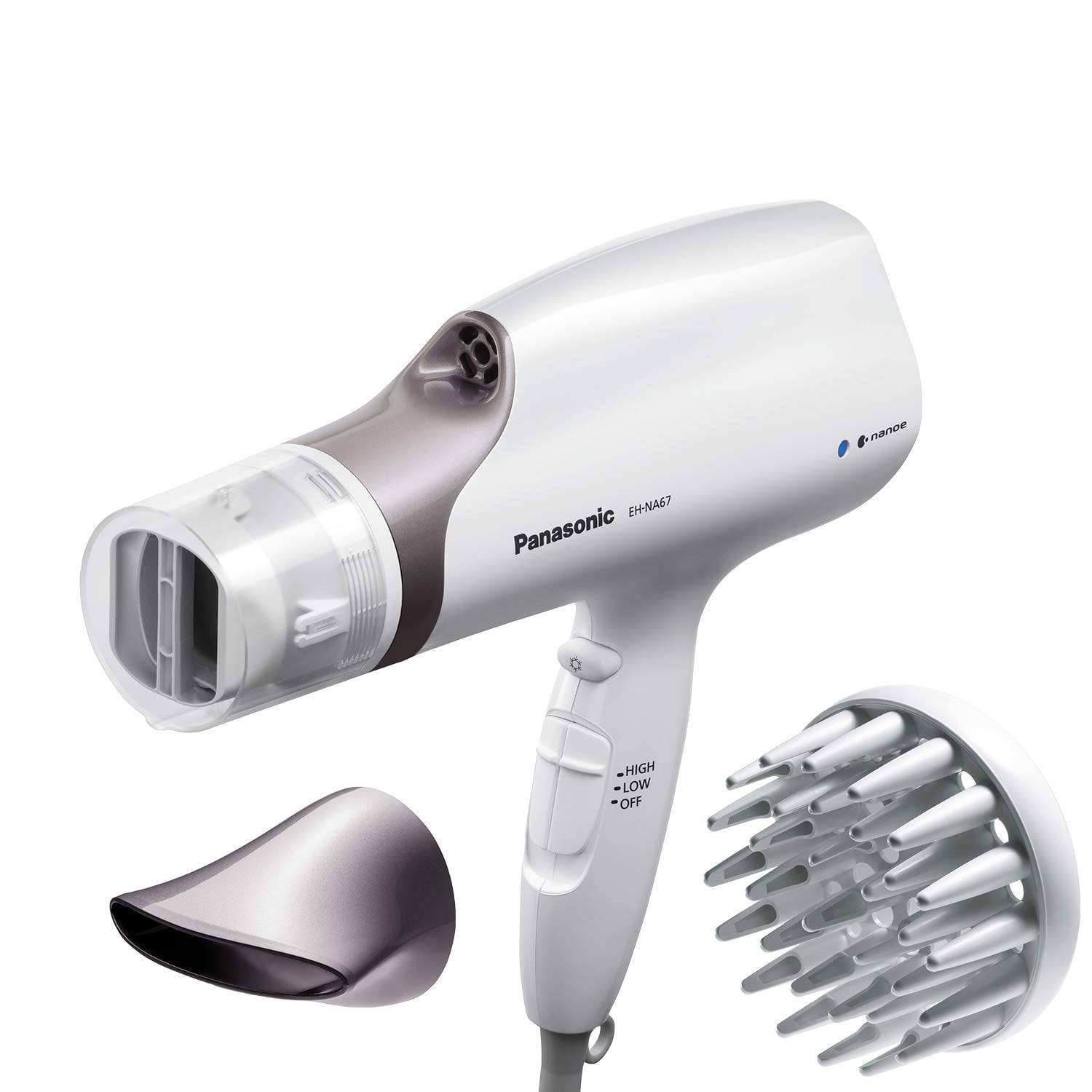 Panasonic Nanoe Salon Hair Dryer with Oscillating QuickDry Nozzle
