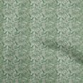 thumbnail image 1 of oneOone Coton Cambric Vert Clair Tissu Jacobée Robe Florale Tissu Tissu Imprimé par la Cour 56 Pouces de Large, 1 of 4