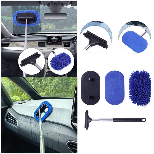 Product Classification Car Care & Cleaning Rearview Defogging Brush Retractable Window Cleaning Tool Windshield Wiper Rain Remover Duster for Vehicle