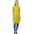 thumbnail image 4 of Phagun Womens Cotton Blend Indian Kurti Ethnic Kurta Casual Summer Tunic, 4 of 7