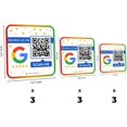 thumbnail image 2 of Google Review QR StickerS - 3 Pack Easy Peel and Stick Instant Google Reviews STicker - QR Code for Business, Best Customer Feedback Stickers, 2 of 5