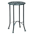 thumbnail image 1 of International Caravan Table d'Appoint de Patio en Fer Mandalay, Gris Verdi, 1 of 2