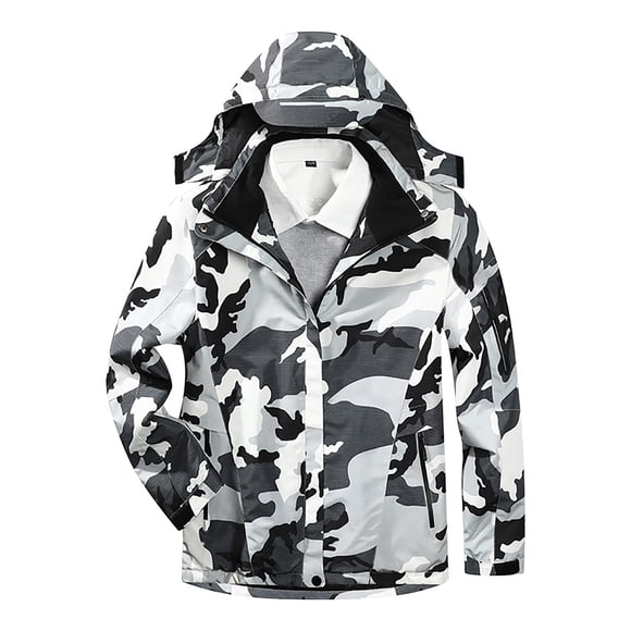 Kyusrd Summer Outdoor Patio Deals!Outdoor Warm Clothing Heated For Riding Skiing Fishing Charging Via Heated Coat
