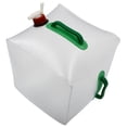 thumbnail image 1 of 20L 5.3 Gallon Portable Water Carrier Collapsible Water Storage Container for Camping Hiking Climbing, 1 of 6