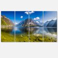 thumbnail image 2 of Lac de Montagne Cristallin dans les Alpes - Impression sur Toile Paysage, 2 of 3