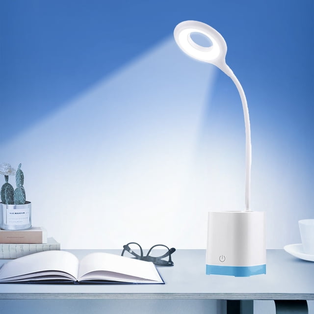 PRETXORVE Eye Protection Desk Lamp Learning USB Dormitory Student Homework Pen Eye Protection Desk Lamp Rechargeable Dormitory Bedside Reading Lamp