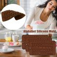 thumbnail image 1 of Vaidha 52 English Letters Chocolate Cake Baking, 1 of 9