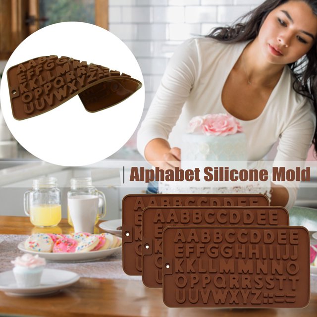 Vaidha 52 English Letters Chocolate Cake Baking