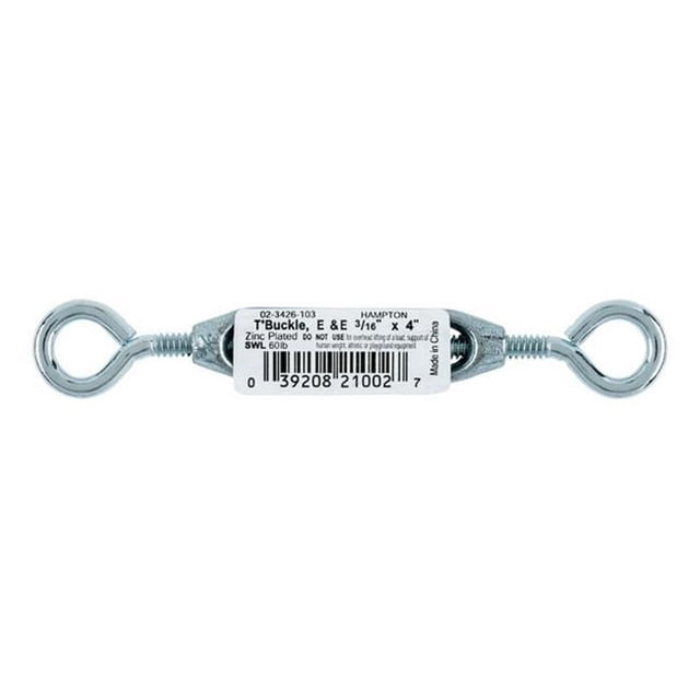 Hampton 02-3426-103 0.18 x 4 Po. Boucle de Direction en Acier Zincé