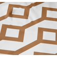 thumbnail image 4 of Vargottam Indoor/OutdoorRoundTablecloth 58 InchRoundTablecloth Waterproof PatioTableCloths,Spring/SummerTableCovers For Backyard CircularTable/Bbqs/Picnic -White & Brown, 4 of 8