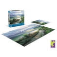 thumbnail image 2 of Ceaco Thomas Kinkade Emerald Isle Cottage 1000-Piece Interlocking Jigsaw Puzzle for Adults Ages 14+, 2 of 5