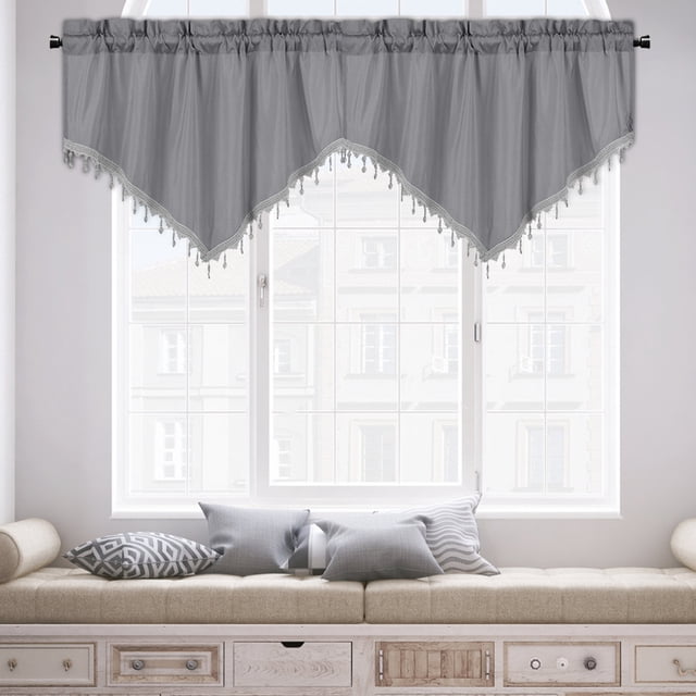 Tringle à Rideaux pour Fenêtre,Rideaux Courts Rideaux Rideaux de Couleur Unie Rideaux Rideaux de Cuisine Petits Rideaux Rideaux à Tringle Traversante,Petites Tringles à Rideaux,Tringles à Rideaux pour Fenêtres