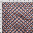 thumbnail image 3 of oneOone Polyester Lycra Fabric Argyle Style Ikat Decor Fabric Printed BTY 56 Inch Wide, 3 of 4