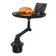 thumbnail image 1 of Agiferg Car Plate Tray Car Travel Coffee Hamburger Shelf Water Cup Mobile Phone Bracket Small Dining Table Long Style, 1 of 8