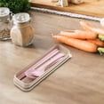 thumbnail image 4 of Chmadoxn Kitchen Gadgets, Kitchen Accessories, Kitchen Utensils, Kitchen Tool Spoon Chopsticks And Fork Three-piece Tableware Set Cutlery Cutlery, 4 of 5