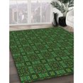 thumbnail image 3 of Ahgly Tapis Rectangulaire Lavable en Machine Intérieur Transitionnel Vert Forêt Foncé, 2 Pieds x 5 Pieds, 3 of 7
