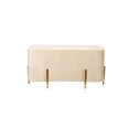 thumbnail image 2 of Sylvie Ottoman, Beige, 2 of 2