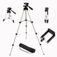thumbnail image 4 of Flexible Portable Aluminum Tripod Stand With Bag For Canon Nikon DSLR Camera New, 4 of 8