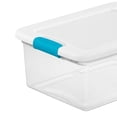 thumbnail image 3 of Sterilite Plastic 15 Quart Storage Box Container with Latching Lid, 24 Pack, 3 of 4