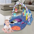 thumbnail image 2 of Tapis de Jeu pour Bébé Tapis d'Activité Piano avec Pavé de Lecture Musicale, Convient à 5 Jouets Connectables Tapis d'Activité pour Bébé, 2 of 6
