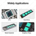 thumbnail image 3 of 100-Pack Thermal Conductive Silicone Pads, M.2 SSD NVMe NGFF Thermal Pad for PC Laptop Heatsink/GPU/CPU/LED Graphics Card 100-Pack, 3 of 5