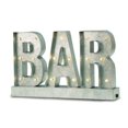 thumbnail image 1 of Bey-Berk Barre Internationale WD512 Conduit Éclairé Signe en Métal - Argent, 1 of 1