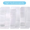thumbnail image 2 of Microfiber Face Cloths For Bath Reusable Makeup Remover Cloth Ultra Soft and Absorbent Washcloths White 6 Pack, 2 of 8