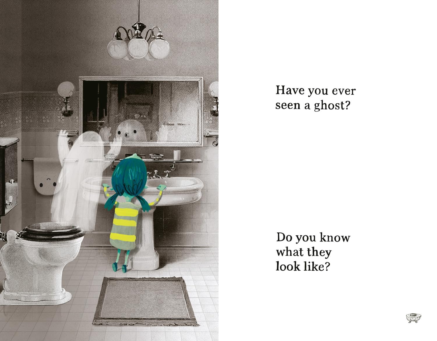Seasonal : There'S A Ghost In This House By Jeffers, Oliver