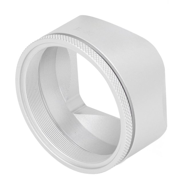 Square Metal Lens Hood for X100VI X100V, Aluminum Alloy Lens Hood, Prevent Reflection Camera Lens Protective Shade Accessories, External Filter Compatibility