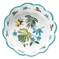 thumbnail image 2 of 1Pc Fruit Bowl Salad Bowl for Kids Ceramic Bowl for Home Tableware (Green), 2 of 9