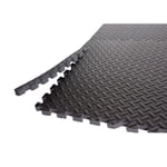 CAP Barbell Mold and Mildew Resistant Foam Puzzle Mat, 6-Piece, Gray, 74" x 50" x 3/4"