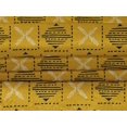 thumbnail image 5 of oneOone Velvet Yellow Fabric Block Sewing Craft Projects Fabric Prints By Yard 58 Inch Wide-I4, 5 of 5