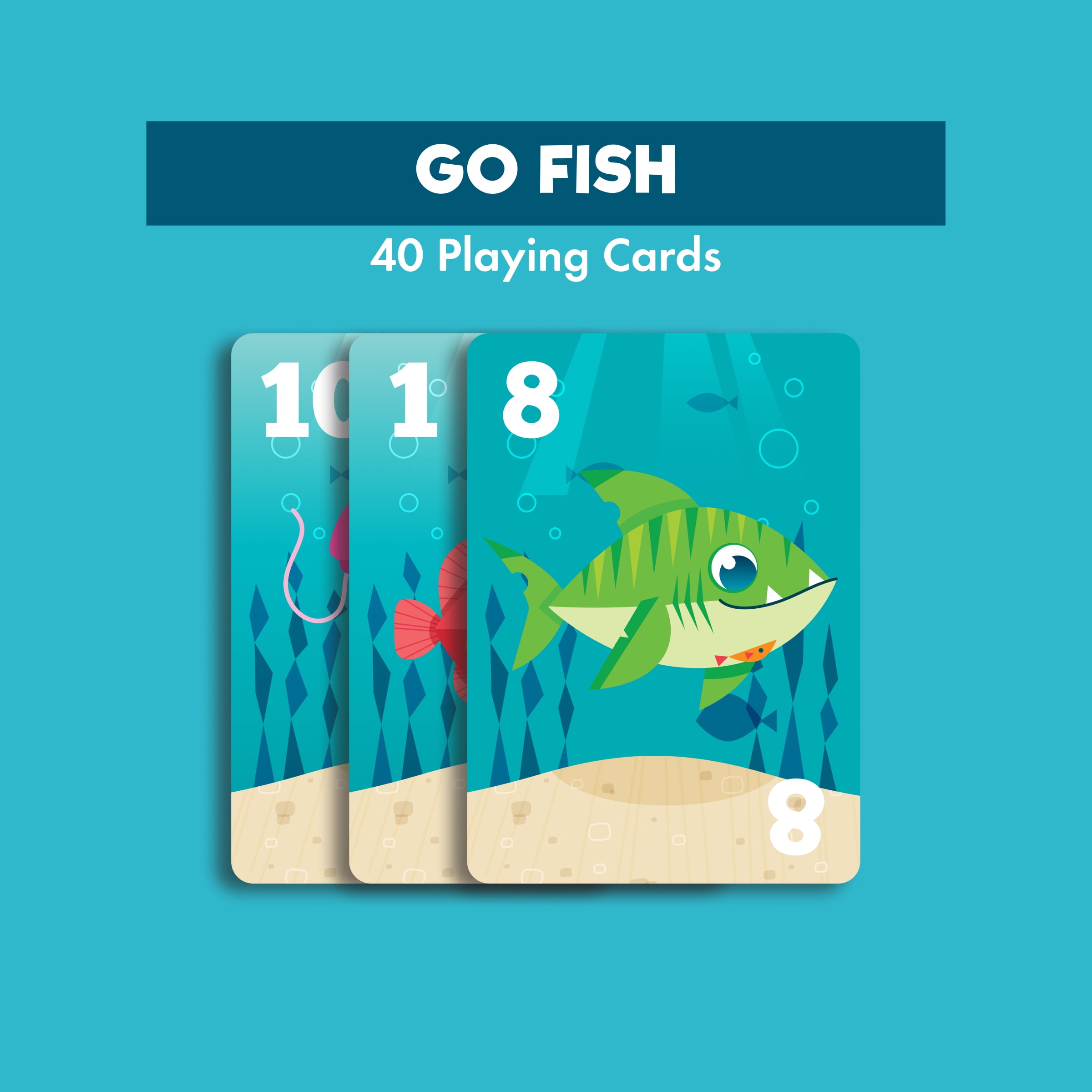 Jeu de cartes varié Chuckle & Roar, lot de 6, pour enfants de 4 ans et plus, par Buffalo Games