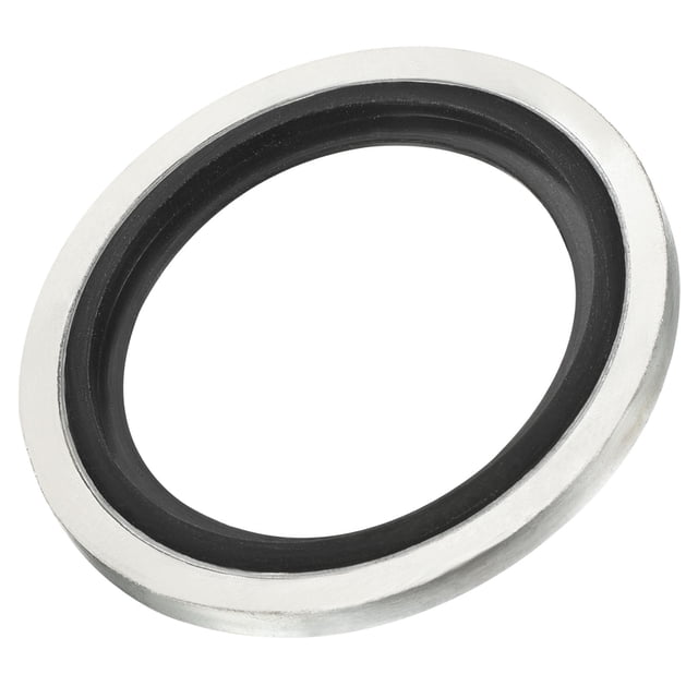 Unique Bargains Rondelles d'Étanchéité en Acier au Carbone G3/4 en Caoutchouc Nitrile Lié, Lot de 5