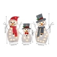 thumbnail image 3 of Christmas Outdoor Decor Set,Christmas Inflatables Christmas Decorations Outdoor,Inflatable Snowman Blow Up Yard Decorations with LED Lights for Indoor Outdoor Christmas Decorations Yard Garden Decor, 3 of 6