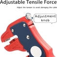 thumbnail image 4 of Automatic Wire Stripper And Cutter 2 IN 1 Wire Stripper Tool Adjustable 10 24 AWG Electrical Cable Wire Stripping Tool For Electronic And Automotive Nose Pliers, 4 of 9