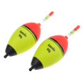 thumbnail image 1 of 2pcs Bright Color Luminous Fishing Float Rock Fishing Buoy Plastic Float 50g, 1 of 7