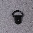 thumbnail image 3 of 24Pcs D Rings Photo Frame Hangers Picture Frame Holders Wall Brackets (Black), 3 of 8