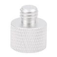 thumbnail image 1 of Fdit 5/8 Female To 3/8 Male Screw Adapter, Durable Mic Stand Thread Adapter Aluminium Alloy For Microphone Stand Mount, 1 of 8