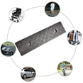 thumbnail image 4 of Random Color Auto Car Threshold Ramp Plastic Portable Curb Ramp Anti Slip Lightweight Threshold Ramp For Car Trailer Truck Bike Motorcycle, 4 of 5