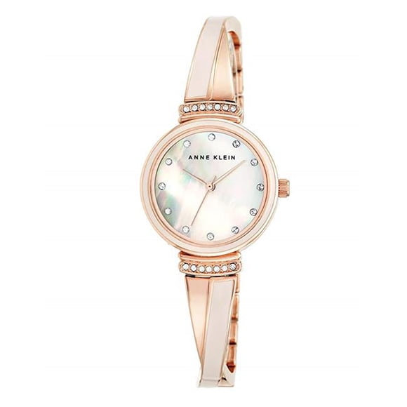 Anne Klein AK-2216BLRG Rose Gold-Tone Alloy Ladies Watch with Stainless Steel Case